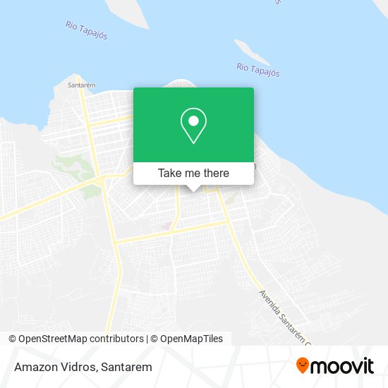 Amazon Vidros map