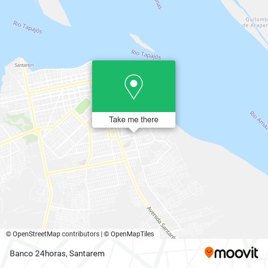 Banco 24horas map