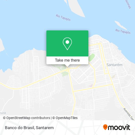 Banco do Brasil map