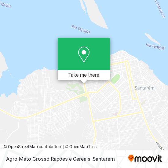 Agro-Mato Grosso Rações e Cereais map