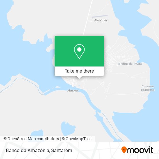 Banco da Amazônia map