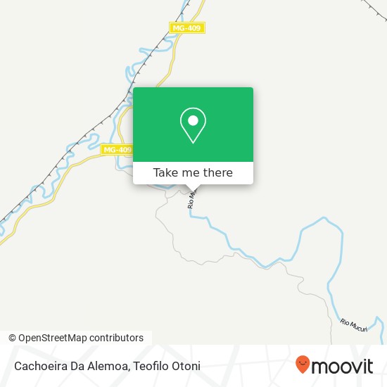 Cachoeira Da Alemoa map