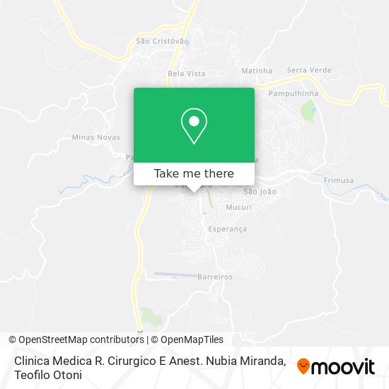 Clinica Medica R. Cirurgico E Anest. Nubia Miranda map