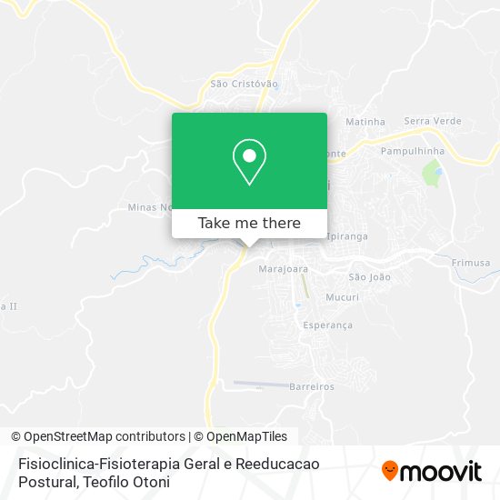 Fisioclinica-Fisioterapia Geral e Reeducacao Postural map
