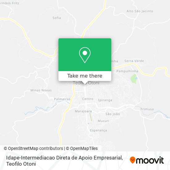 Idape-Intermediacao Direta de Apoio Empresarial map