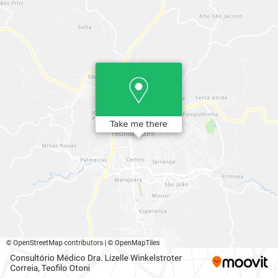 Consultório Médico Dra. Lizelle Winkelstroter Correia map