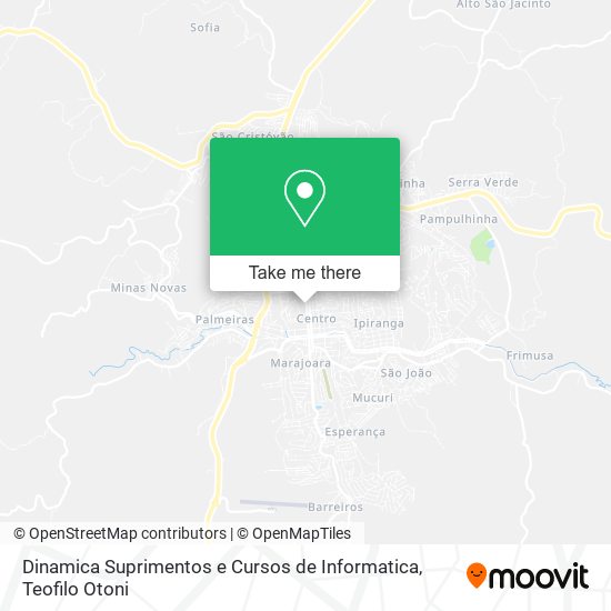 Dinamica Suprimentos e Cursos de Informatica map