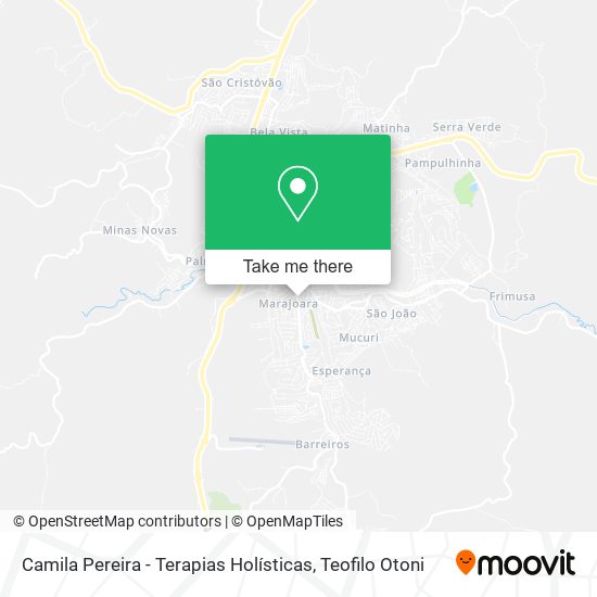 Camila Pereira - Terapias Holísticas map