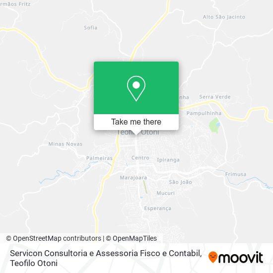 Servicon Consultoria e Assessoria Fisco e Contabil map
