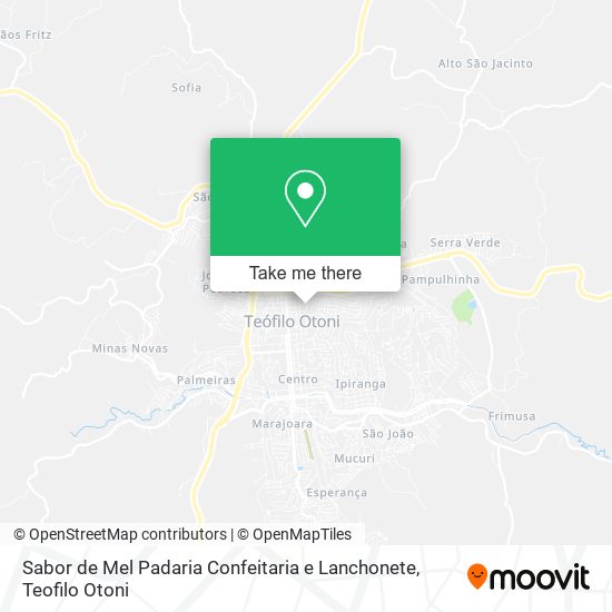 Sabor de Mel Padaria Confeitaria e Lanchonete map