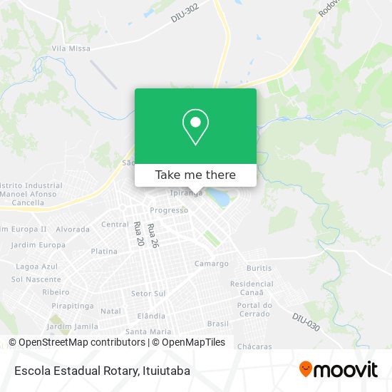 Escola Estadual Rotary map
