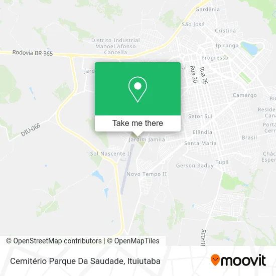 Cemitério Parque Da Saudade map
