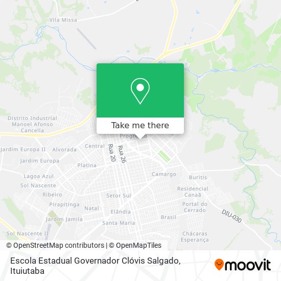 Escola Estadual Governador Clóvis Salgado map