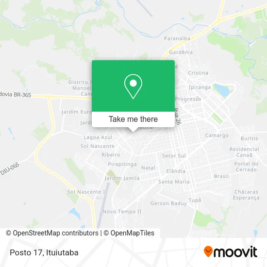Posto 17 map