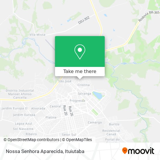 Nossa Senhora Aparecida map