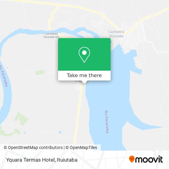 Yquara Termas Hotel map