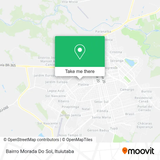 Bairro Morada Do Sol map