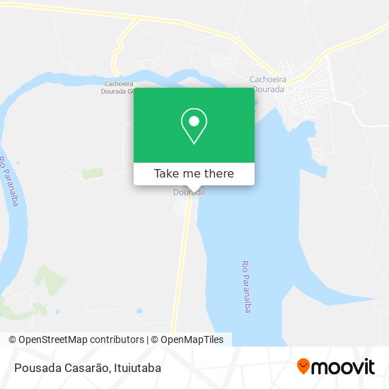 Pousada Casarão map