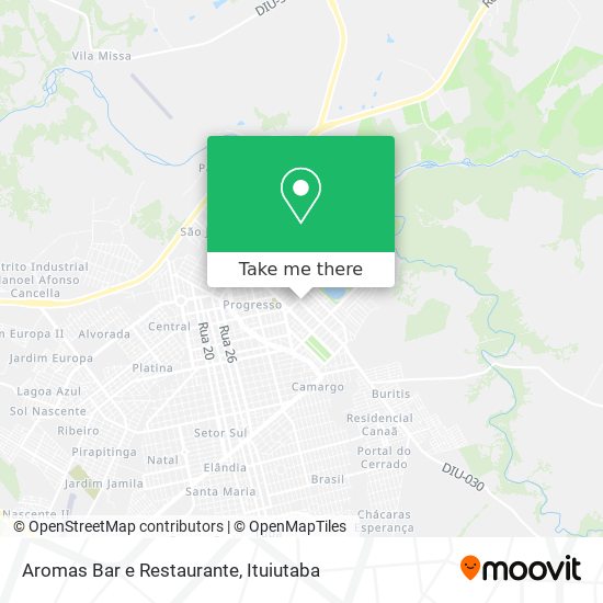 Aromas Bar e Restaurante map