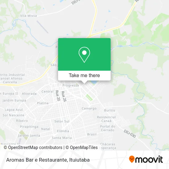 Aromas Bar e Restaurante map