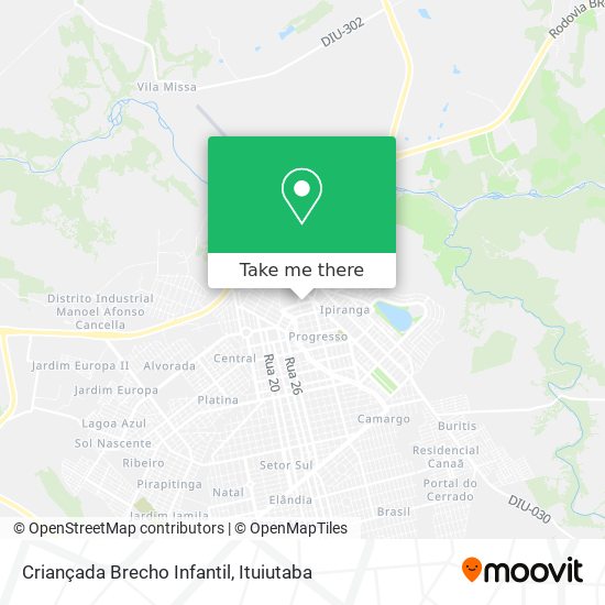 Criançada Brecho Infantil map