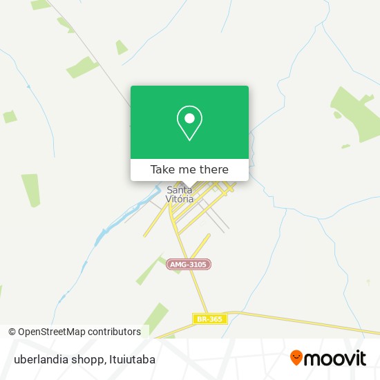 uberlandia shopp map