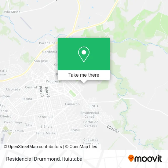 Residencial Drummond map