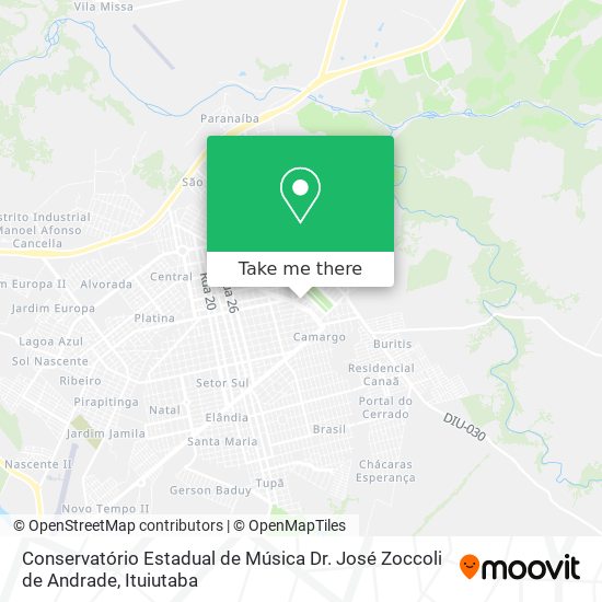 Conservatório Estadual de Música Dr. José Zoccoli de Andrade map