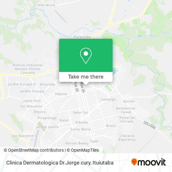 Clinica Dermatologica Dr.Jorge cury map