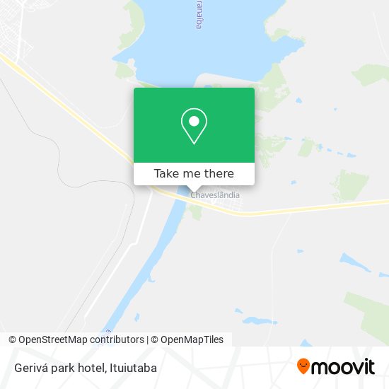 Gerivá park hotel map