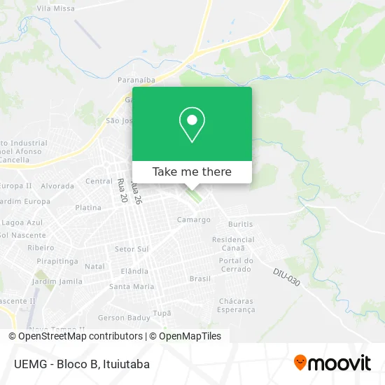 UEMG - Bloco B map