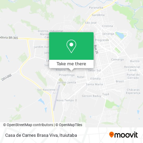 Casa de Carnes Brasa Viva map