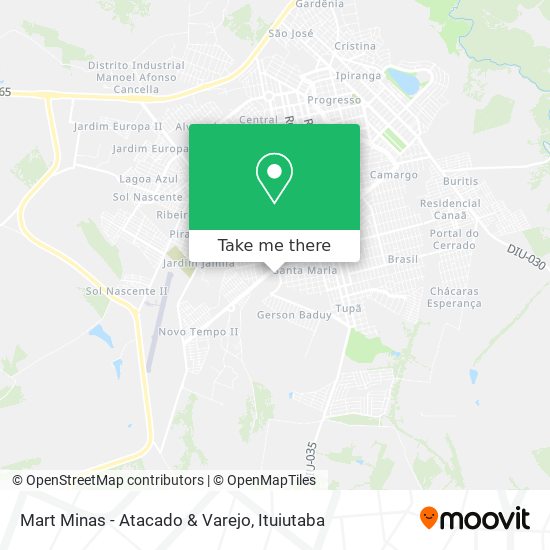 Mart Minas - Atacado & Varejo map