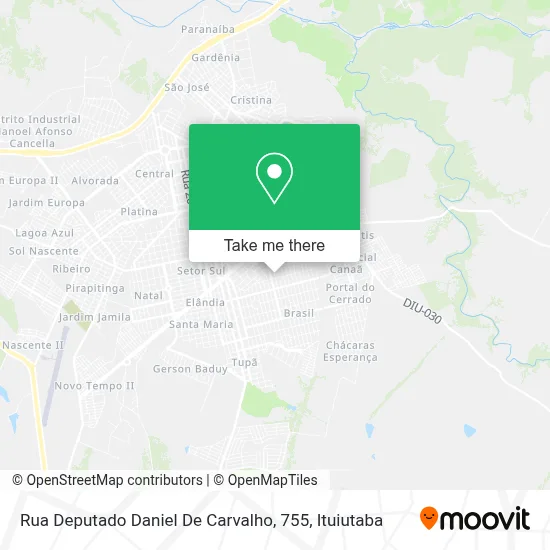 Rua Deputado Daniel De Carvalho, 755 map