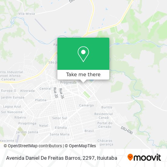 Avenida Daniel De Freitas Barros, 2297 map