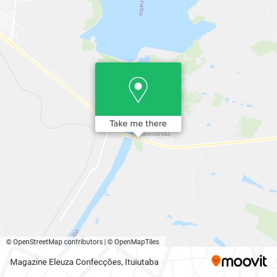 Magazine Eleuza Confecções map