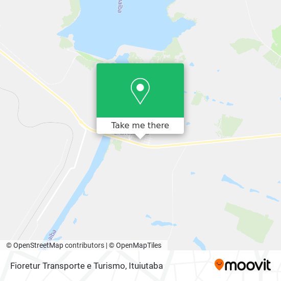Mapa Fioretur Transporte e Turismo