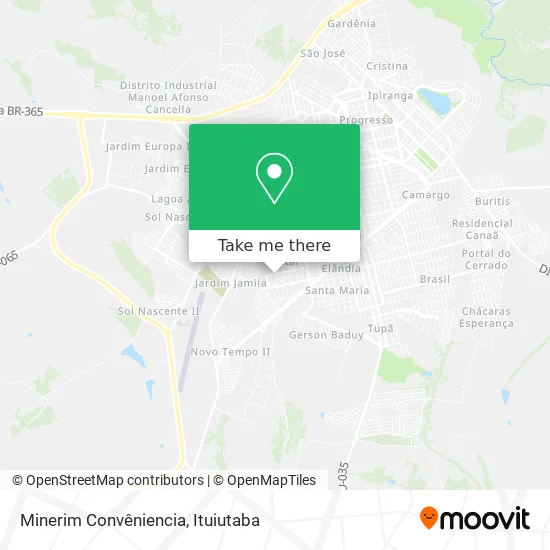 Minerim Convêniencia map