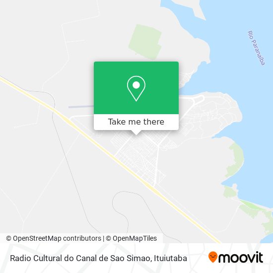 Radio Cultural do Canal de Sao Simao map