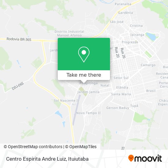 Centro Espirita Andre Luiz map