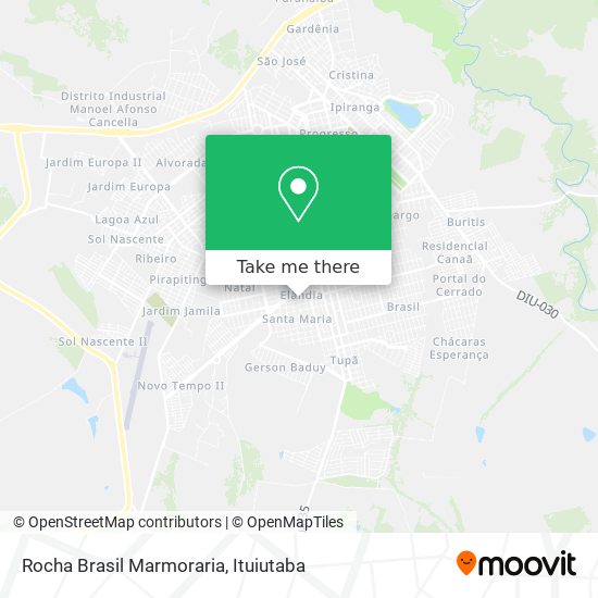 Rocha Brasil Marmoraria map