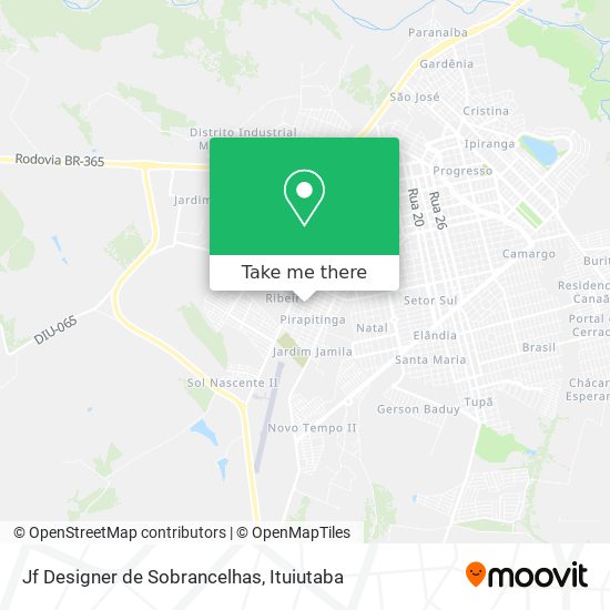 Jf Designer de Sobrancelhas map