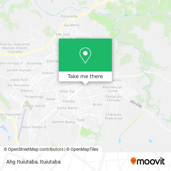 Ahg Ituiutaba map