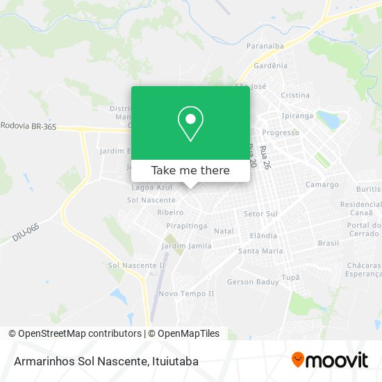 Armarinhos Sol Nascente map