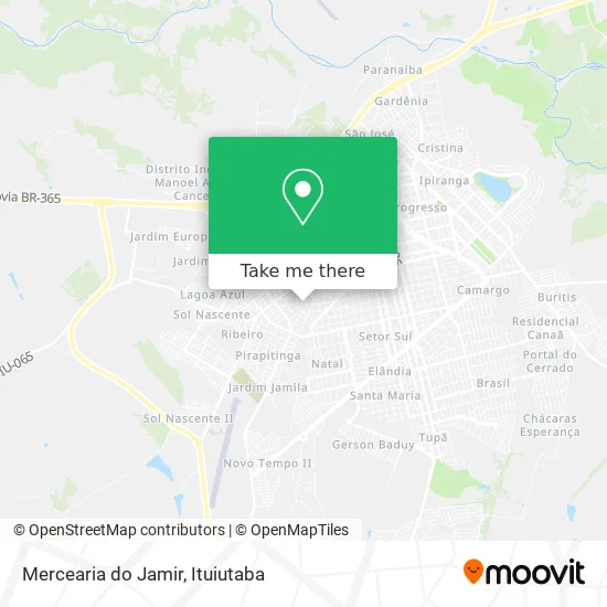 Mercearia do Jamir map