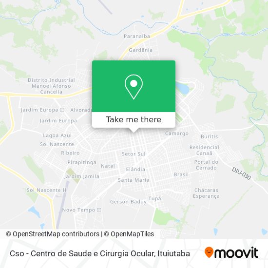 Cso - Centro de Saude e Cirurgia Ocular map