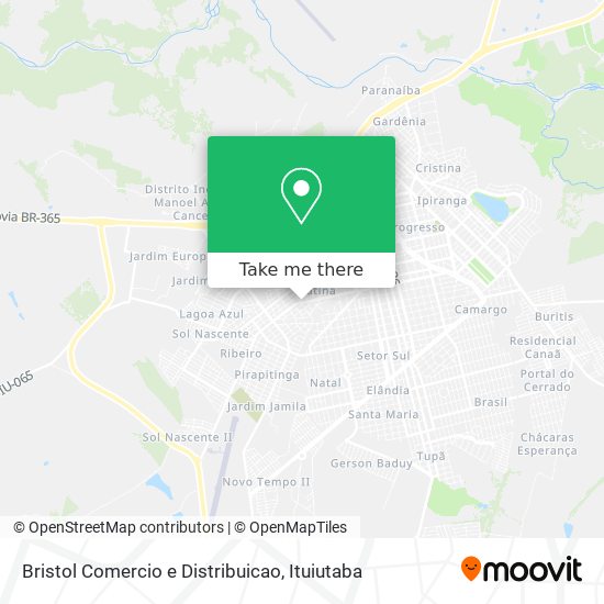 Bristol Comercio e Distribuicao map