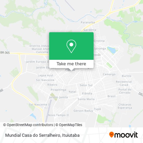 Mundial Casa do Serralheiro map
