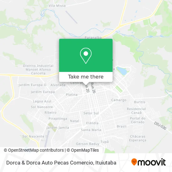 Dorca & Dorca Auto Pecas Comercio map
