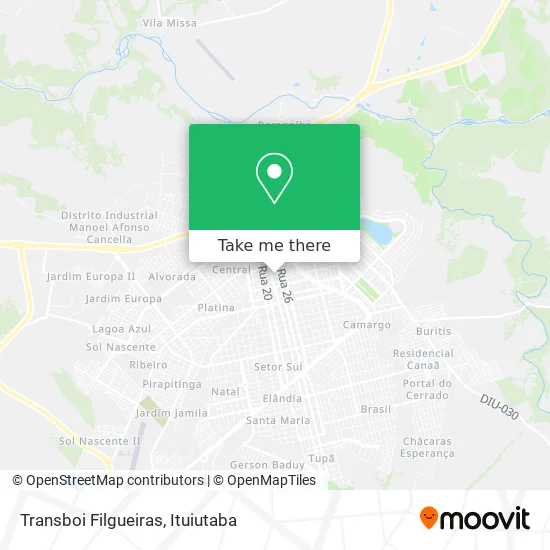 Transboi Filgueiras map